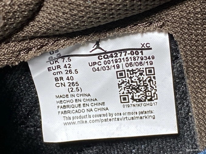 Mocha Air Low Scott OG CQ4277-001 Travis Jordan SP 1 x Dark 0707